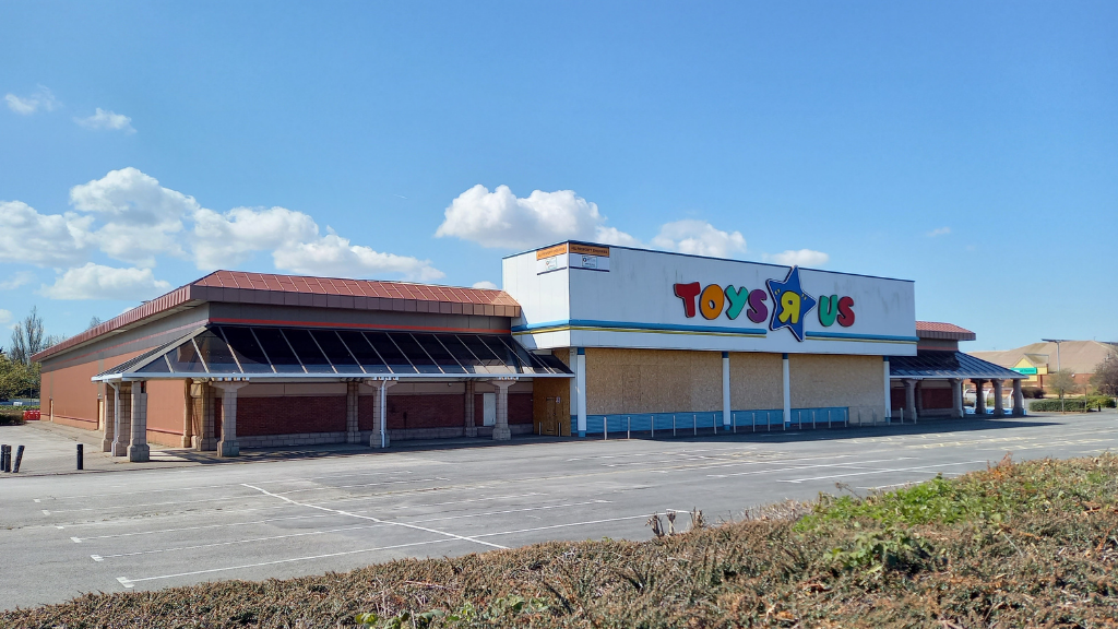 The old Toys R Us Store in Stockton-on-Tees